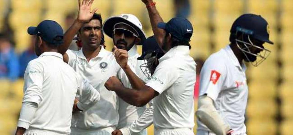 Cricket: Ashwin takes four as Sri Lanka all out for 205