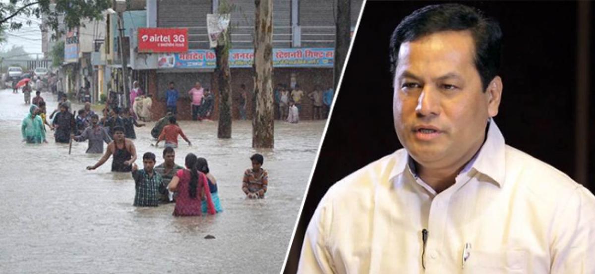 Assam CM sends 8 ministers to flood zones, death toll reaches 22