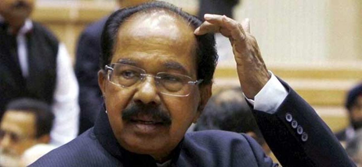 Karnataka Assembly Polls: All seats will witness tough fight among 3 parties, says Veerappa Moily