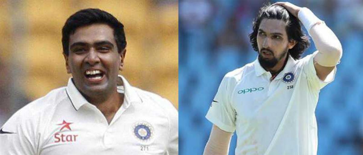 BCCI asks R Ashwin and Ishant Sharma to skip next Ranji ties