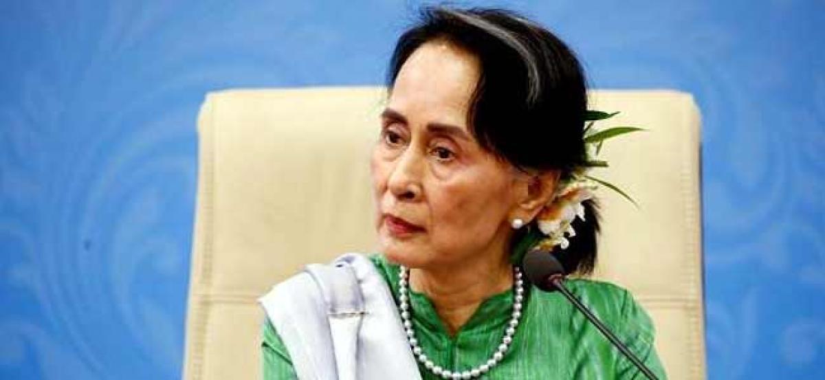 Myanmars Suu Kyi to visit China amid mounting criticism over Rohingya exodus