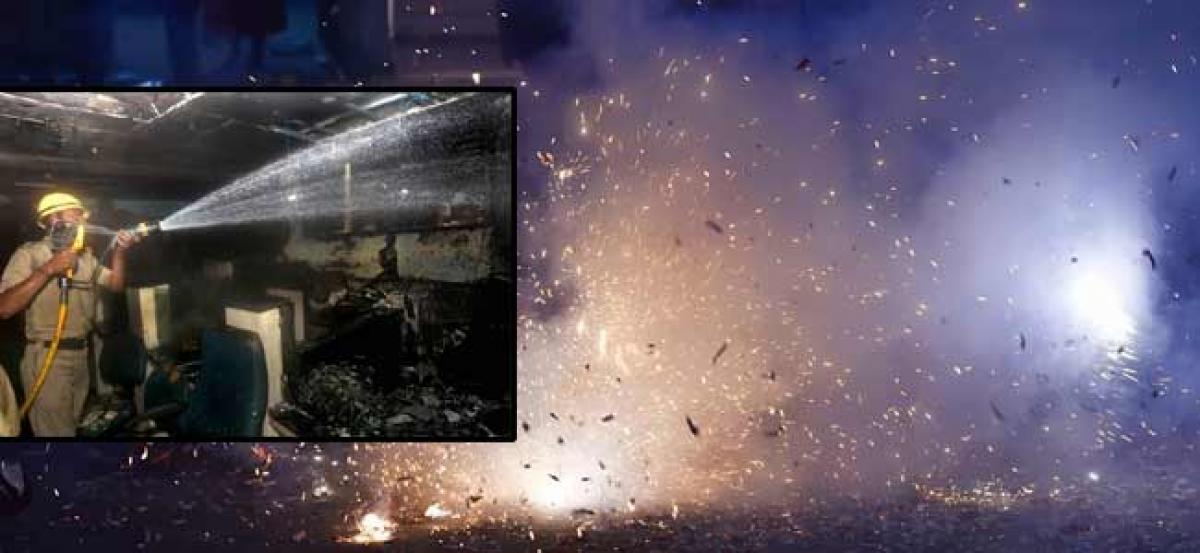 Authorities respond to over 300 calls about fire incidents on Diwali night, 2 kids killed
