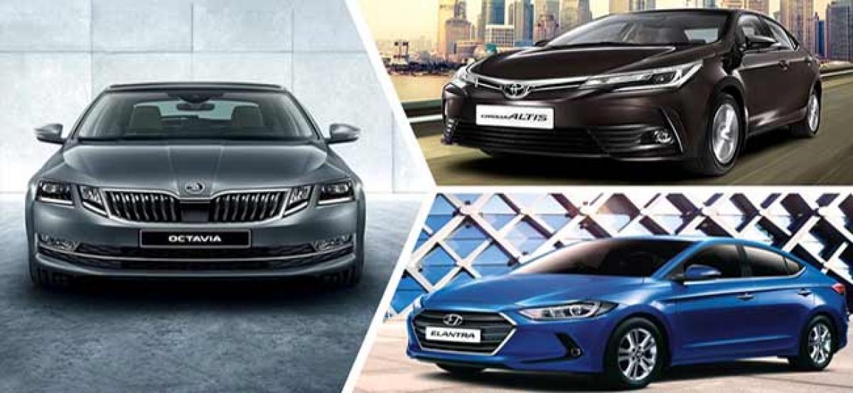 November 2017 Sales Comparison - Hyundai Elantra vs Skoda Octavia vs Toyota Corolla Altis