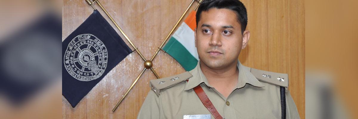 Avinash Mohanthy took charge as Vikarabad SP in the latenight on Wednesday, held review meeting