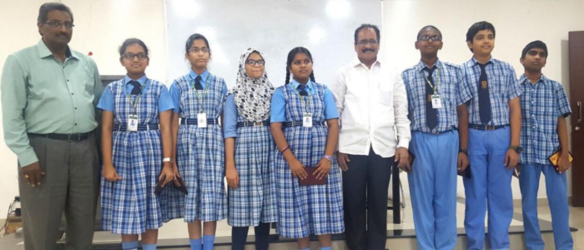 New Vision students bag ranks in Dr AS Rao Science Talent Test