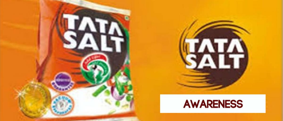 Tata Salt initiative for awareness on iodine deficiency
