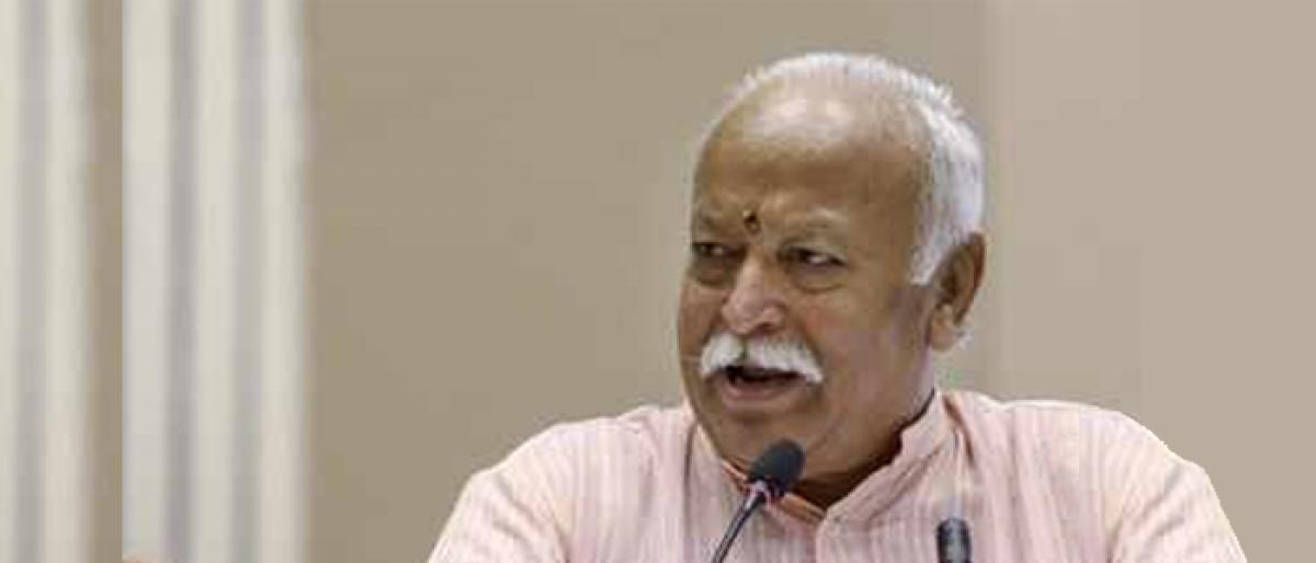 Bhagwat pitches for legally constructing Ram temple