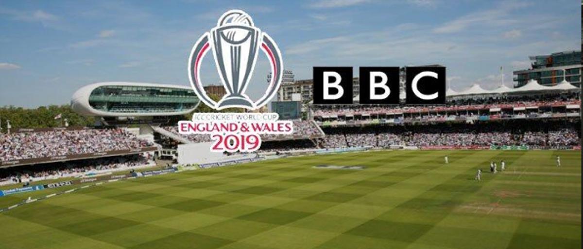BBC is officially on-board ICC WC