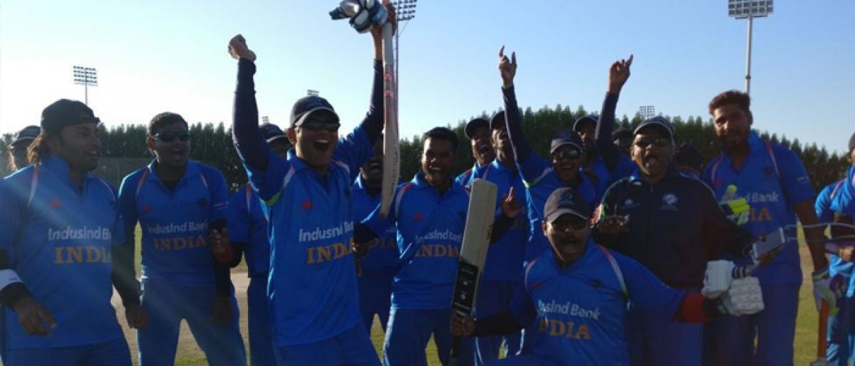 India beat Pakistan in Blind Cricket WC