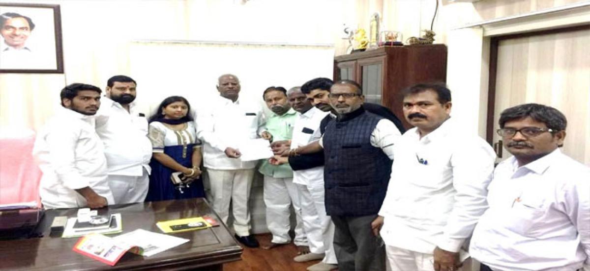 BCs submit memorandum to deputy CM