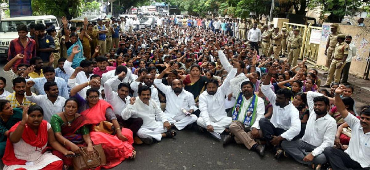 BCs stage protest for quota hike