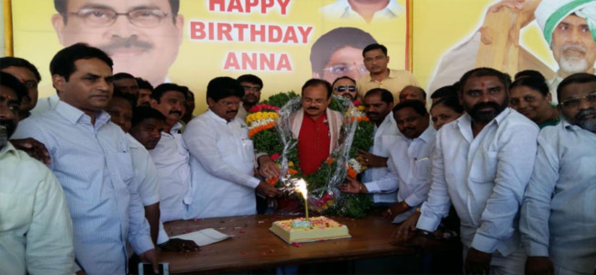 Peddi Reddy’s birthday celebrated