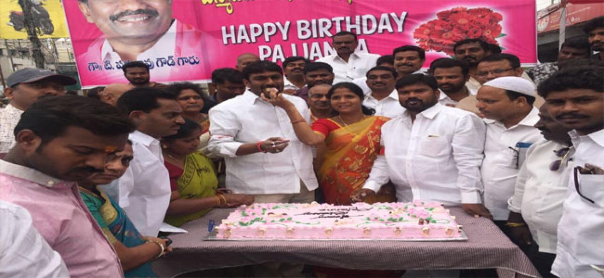 Birthday celebrations of Padma Rao held