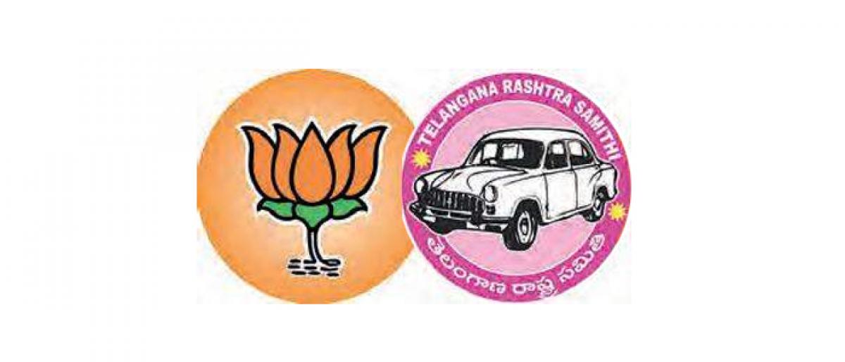 BJP party workers, youth join TRS