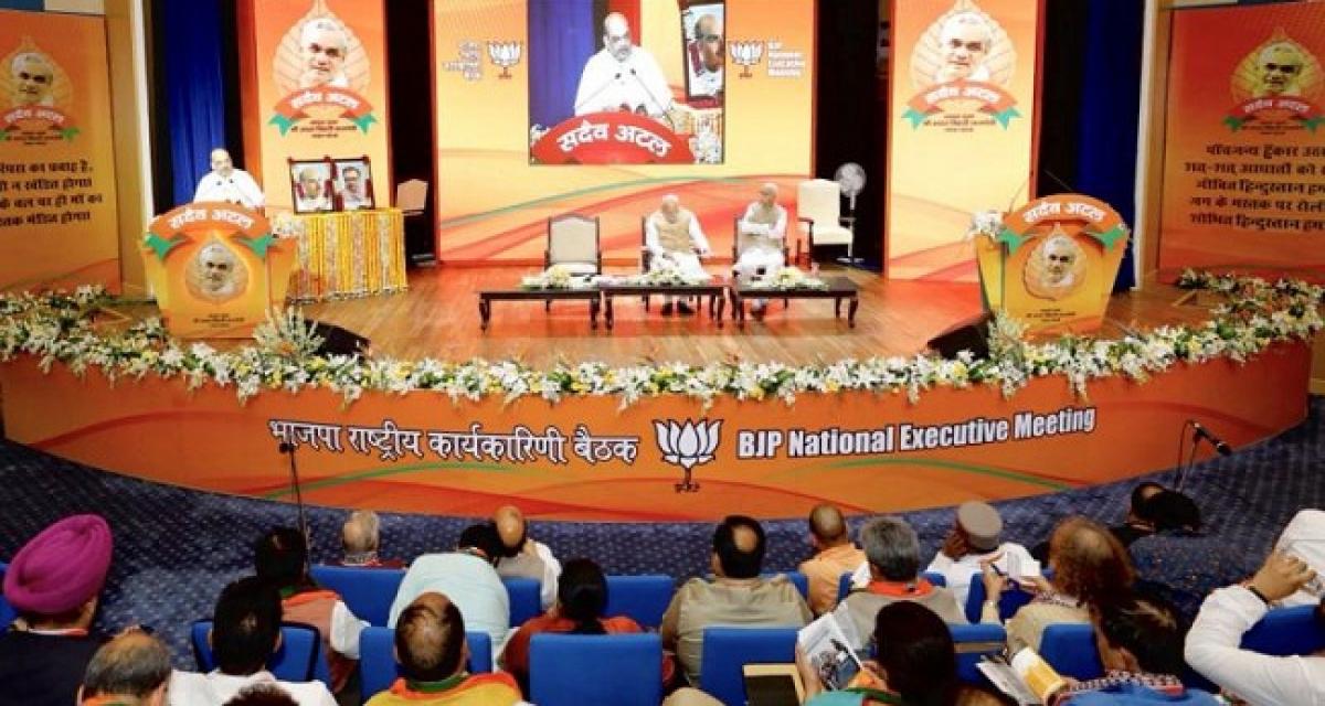 Will return to power in 2019, rule for 50 yrs: Amit Shah at BJP meet