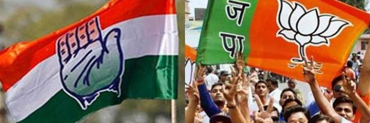 Congress leads in close fight with BJP in Madhya Pradesh
