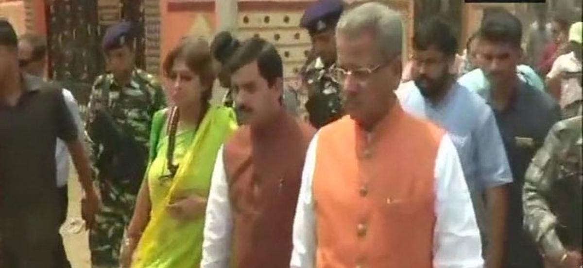 BJP delegation visits relief camp in Asansol