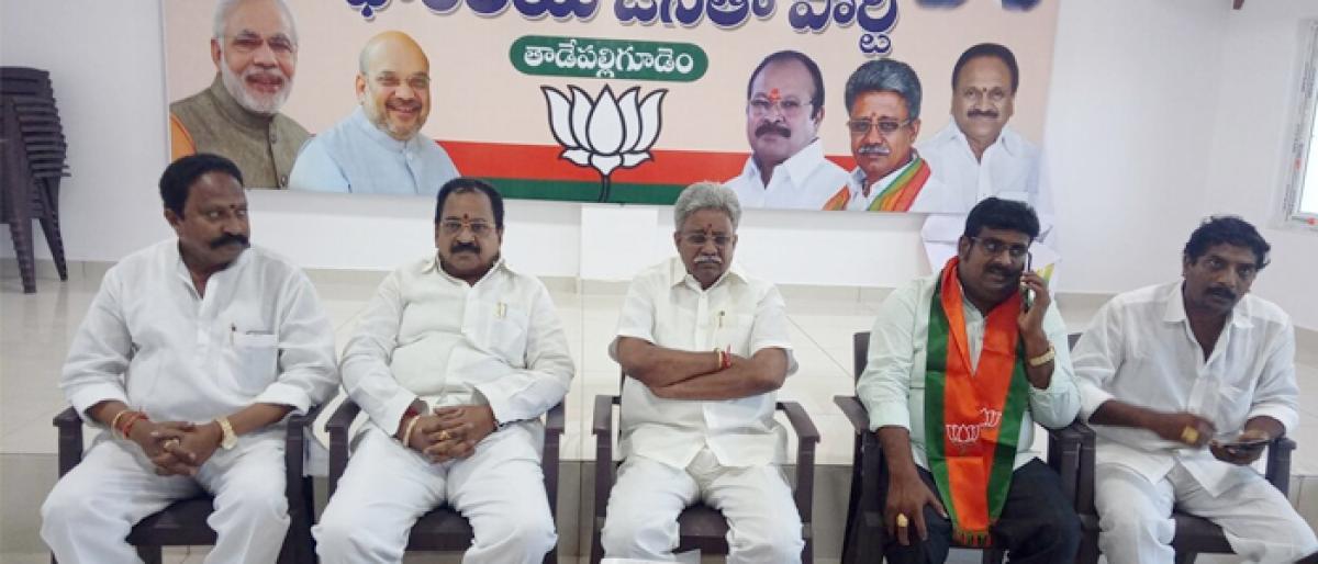 BJP dares TDP leaders to seek fresh mandate