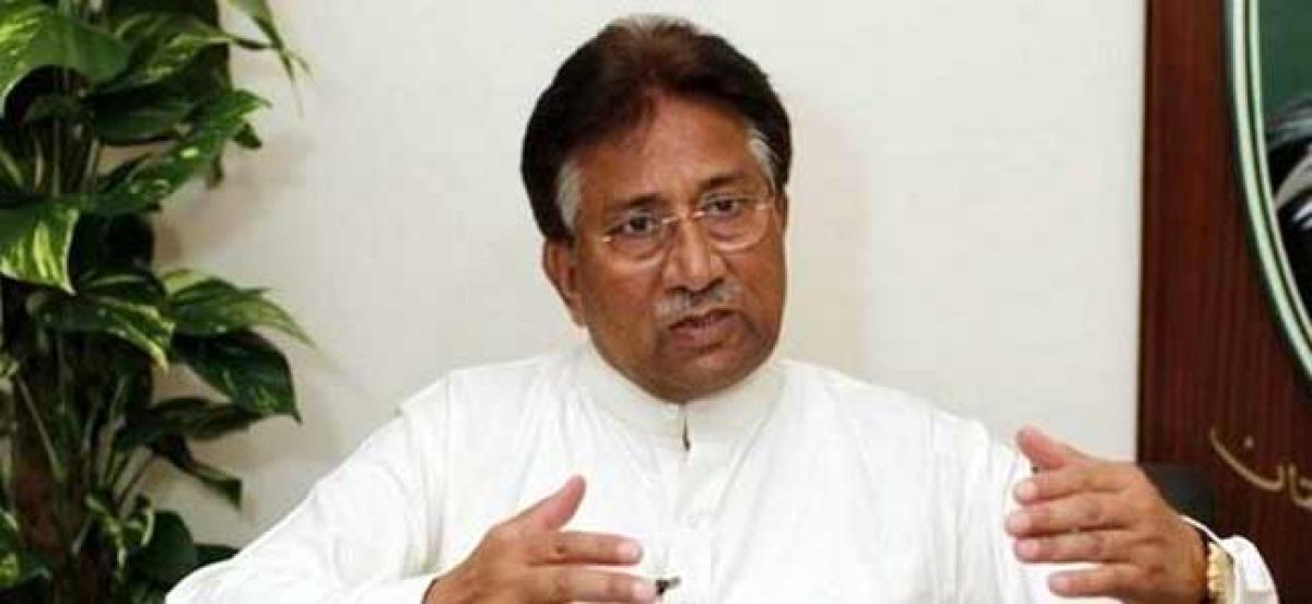 BJP tears into Musharraf for backing terror outfits