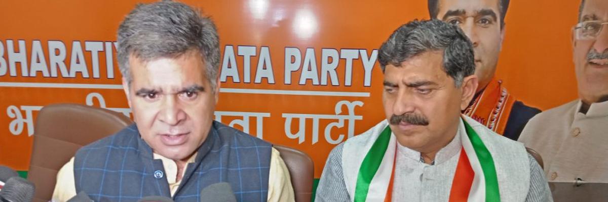 Congress playing into the hands of anti-nationals: JK BJP
