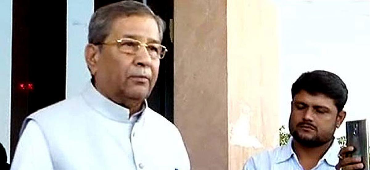 BJPs Ghanshyam Tiwari asks Rajathan govt. to withdraw criminal ordinance