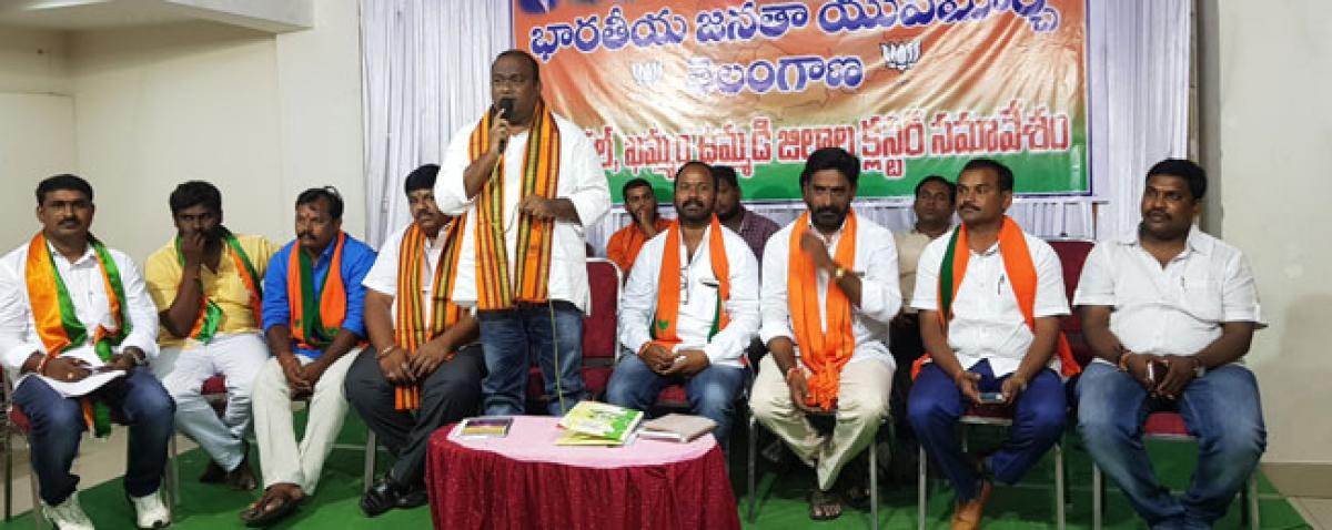 BJP launches tirade against TRS