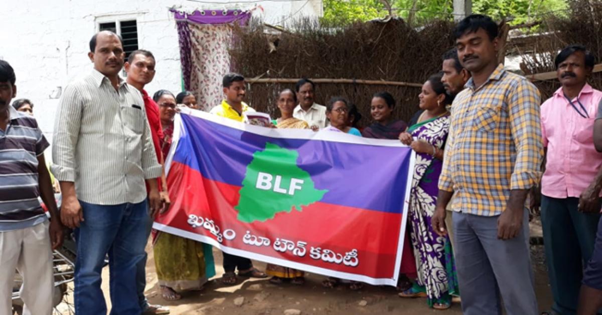 Bahujan Left Front demands basic facilities in slums