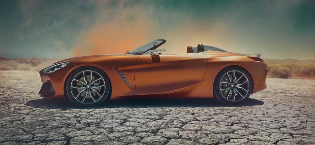 BMW Z4 Roadster Concept Unveiled; Production Likely To Start Next Year
