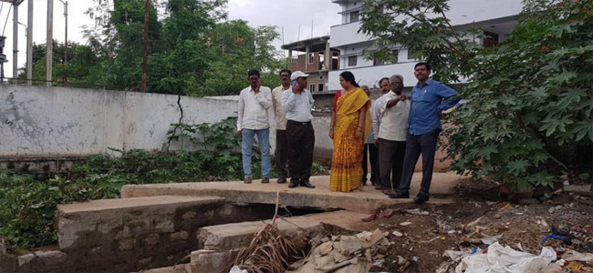 Overflowing drains, big cause of worry