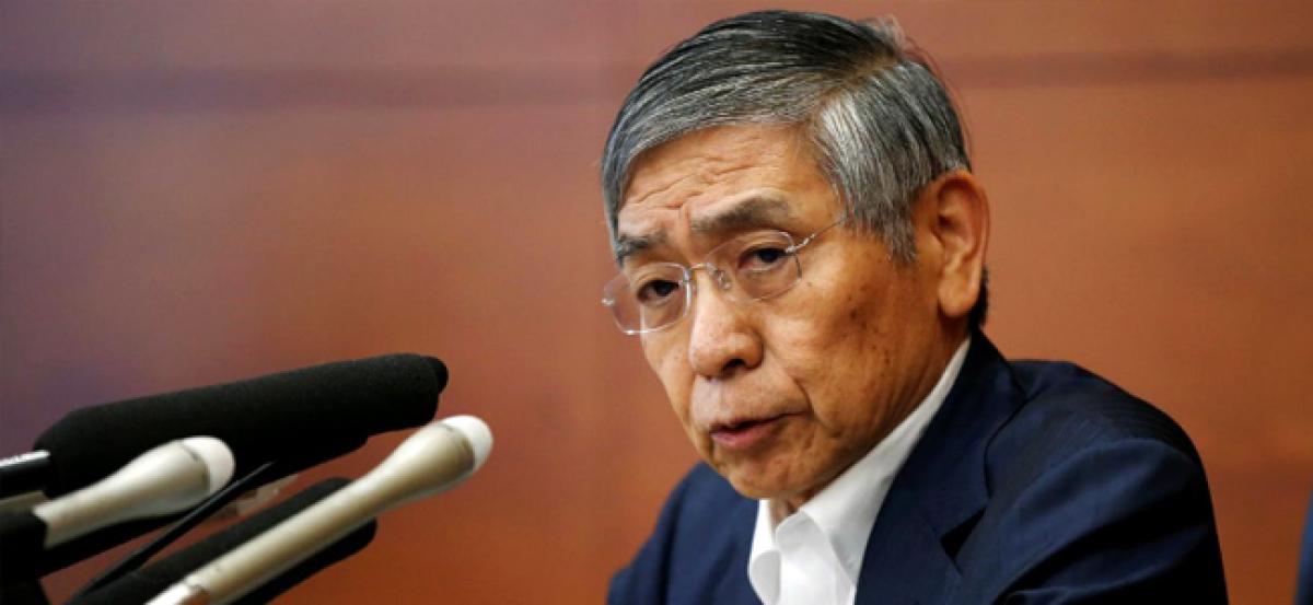 BOJs Kuroda says limits to how deeply rates can go negative