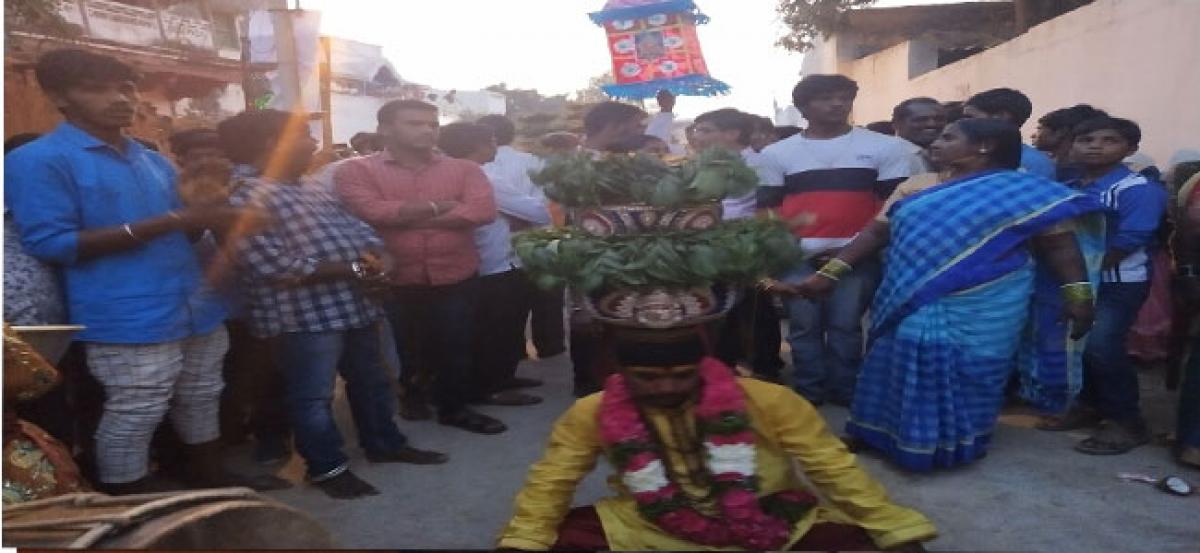 Kota Maisamma Bonalu celebrated