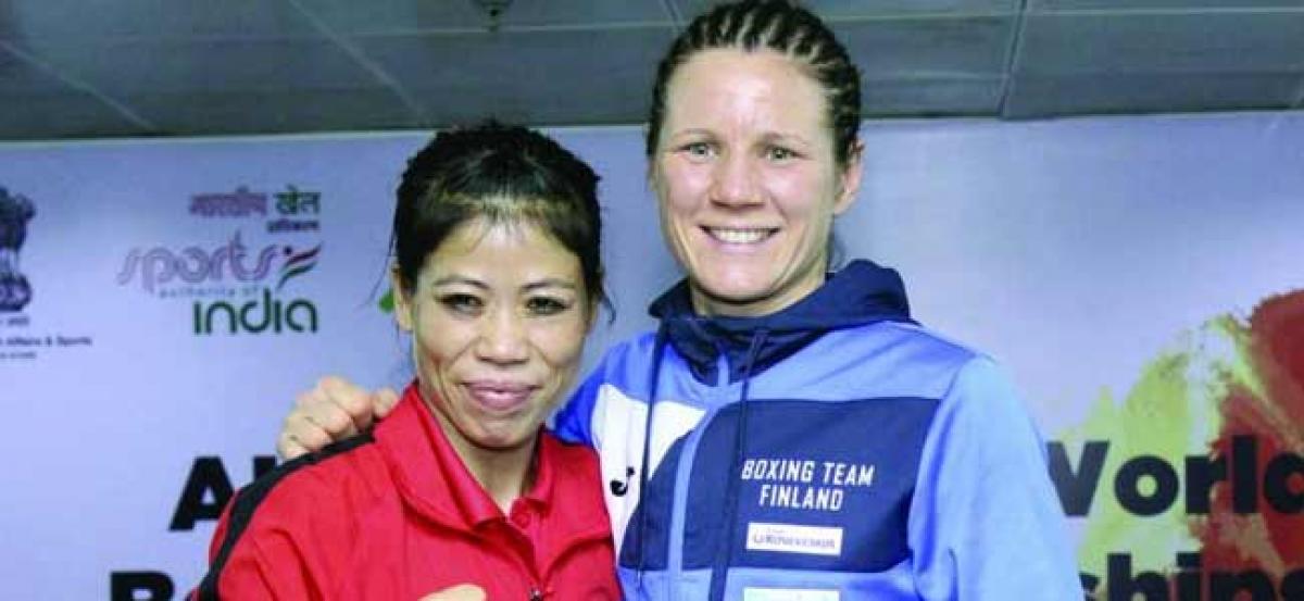 Veteran Mary Kom battle ready