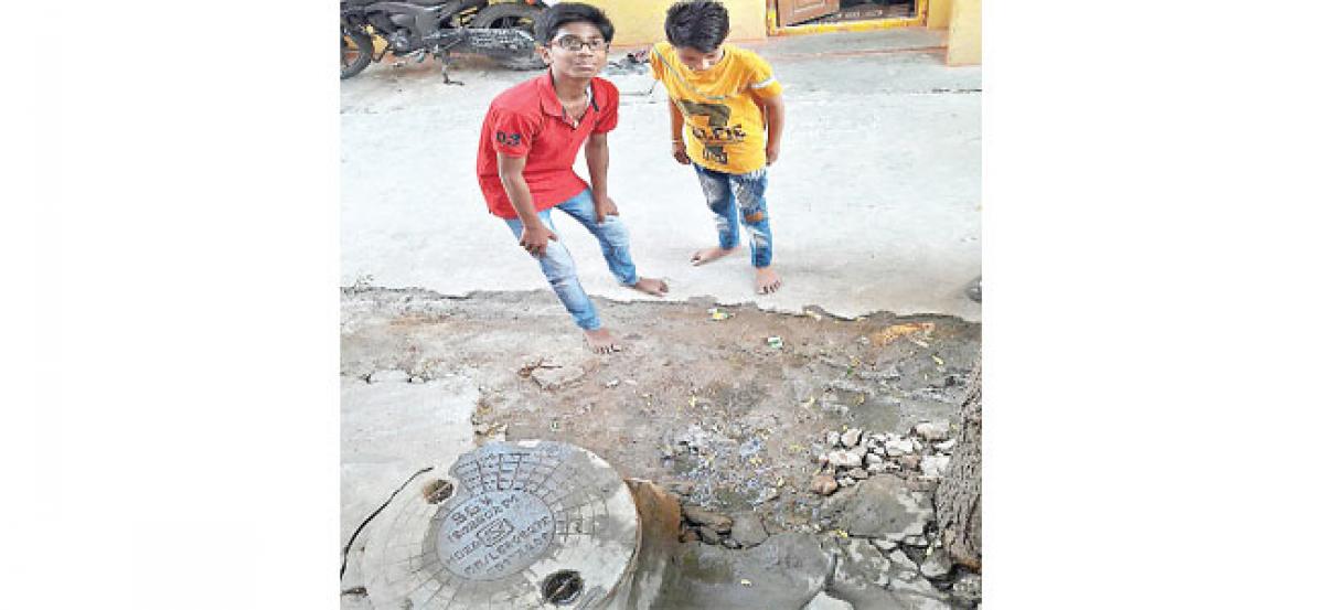 Locals irked over drainage woes