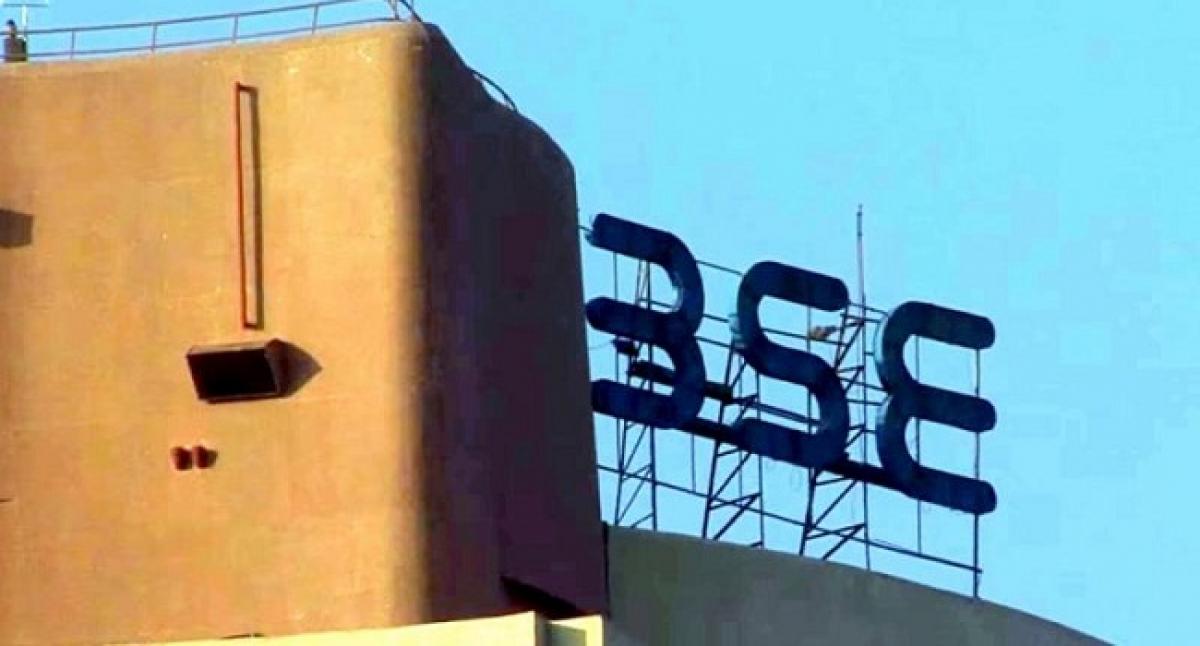 Sensex cracks 350 points on profit-booking, weak global cues