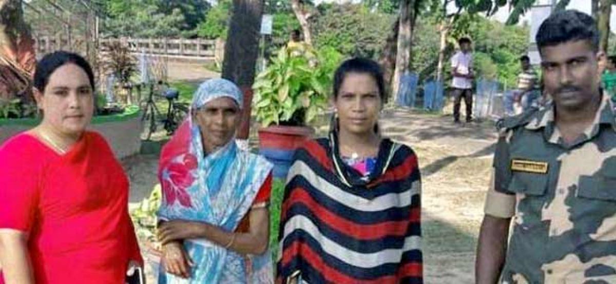 BSF made 70 year old women reunite with family nearly after two years