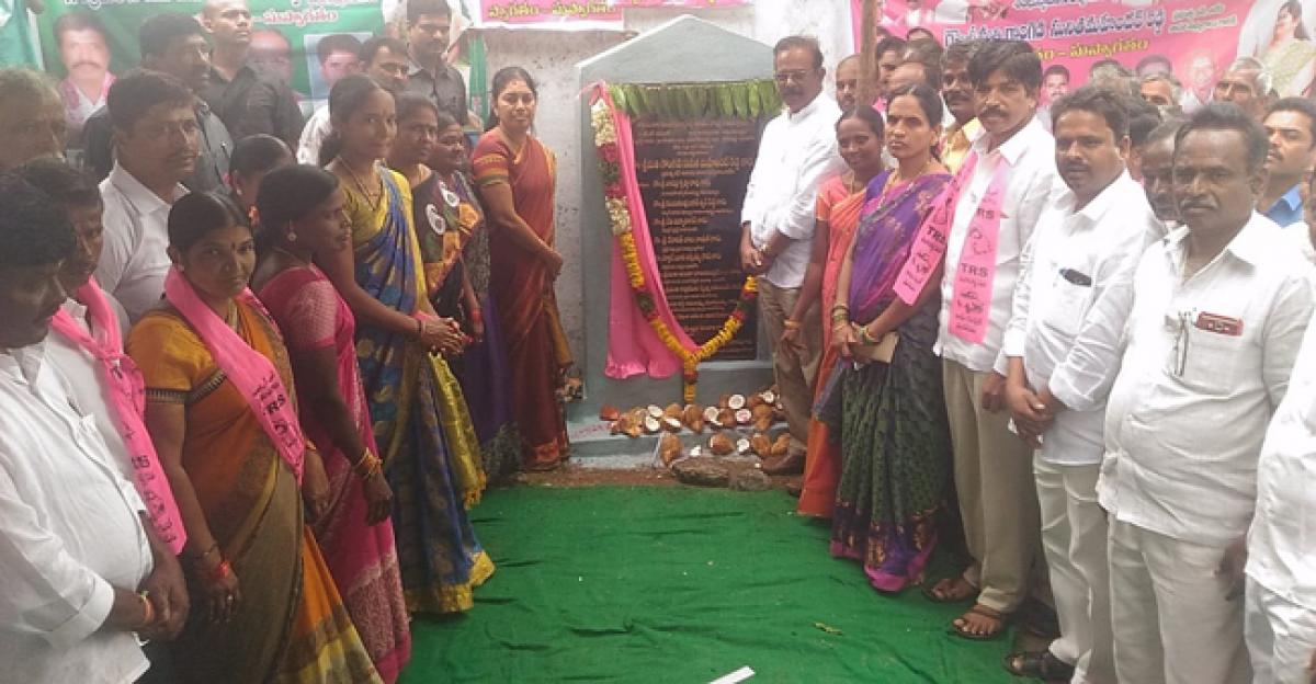 TRS govt strives for rural welfare: MLA Gongidi Sunitha Reddy