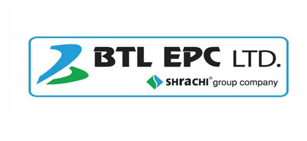 Kolkata-based BTL EPC Ltd., an Arm of the Shrachi Group, is expanding footprints on EPC Pan India