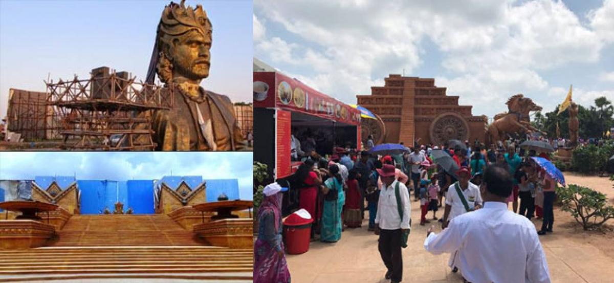 Baahubalis Maahishmathi - A tourist spot!