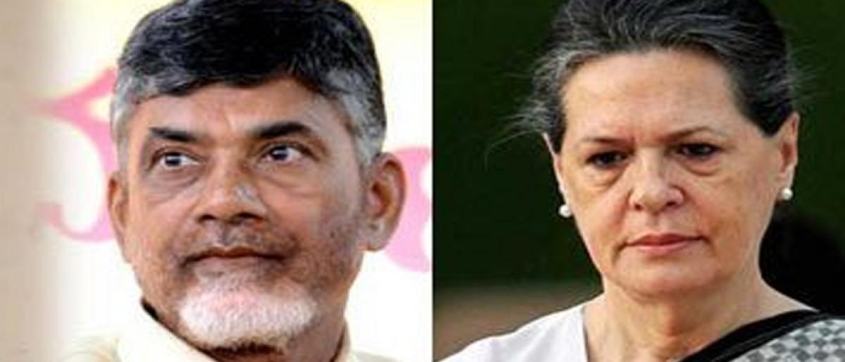 Chandrababu Naidu all set to share dais with Sonia, Rahul