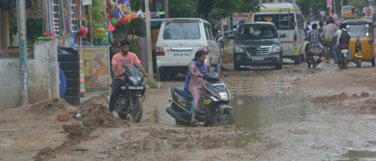 Unfinished roads posing grave danger