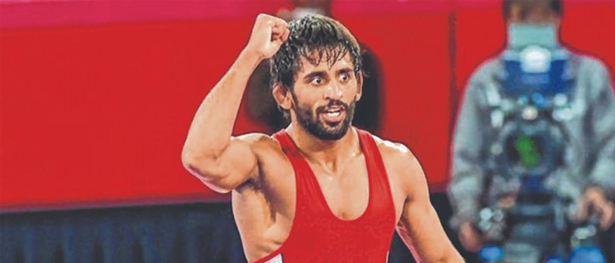 Wrestler Bajrang Punia gets closer to maiden World Championship Gold