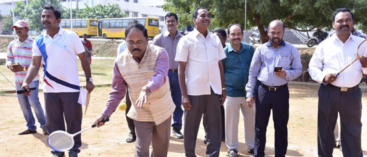 Badminton tourney inaugurated