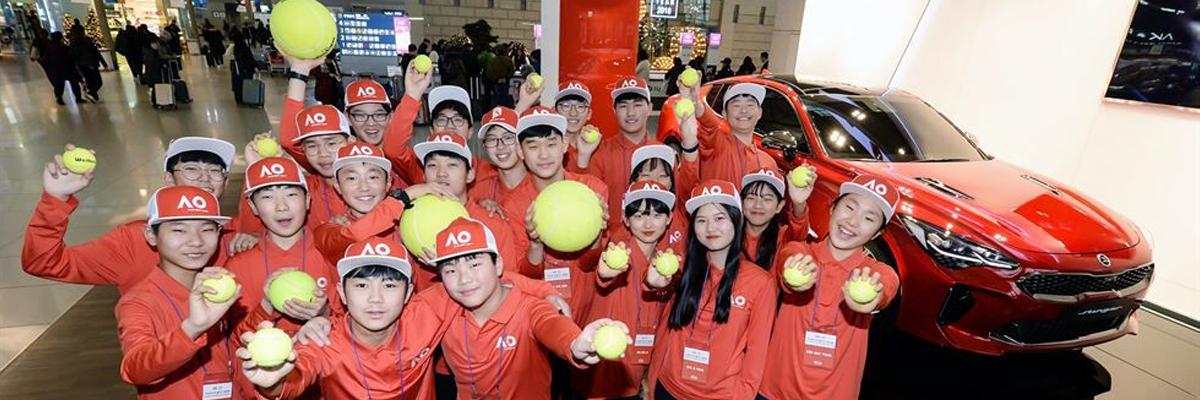 Final selection of Kia Australian Open Ballkids programme on Saturday