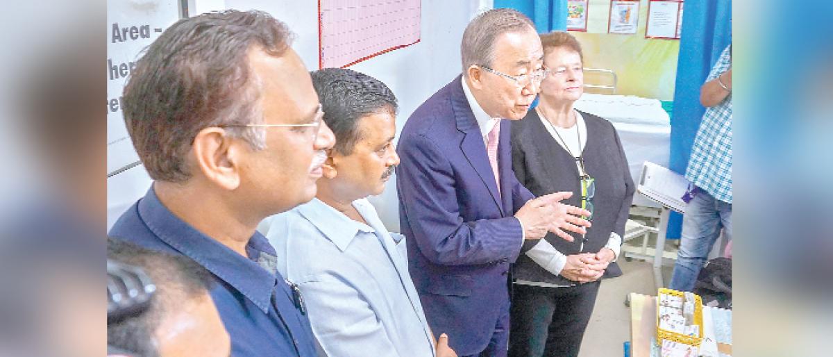 Ban Ki moon deeply impressed by Mohalla Clinic project