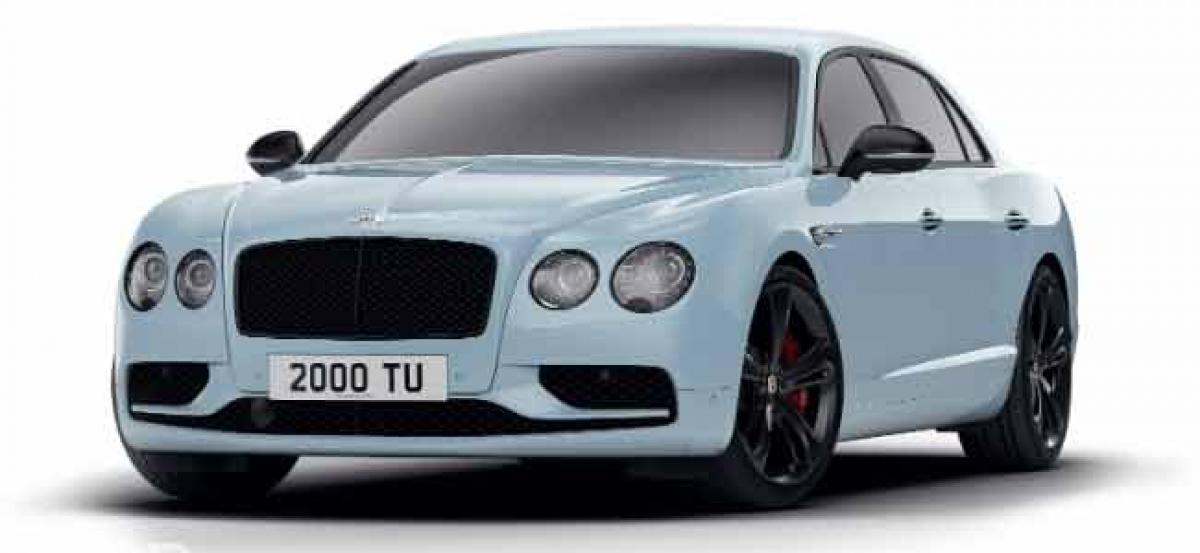 Bentley Flying Spur V8 S Black Edition Unveiled