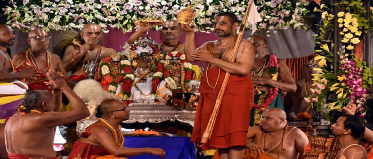 Bhadradri temple gets `1.24 cr through tickets sales