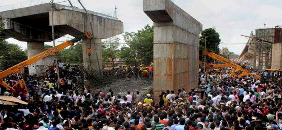 Bhubaneswar flyover collapse: One engineer arrested, case filed against four others