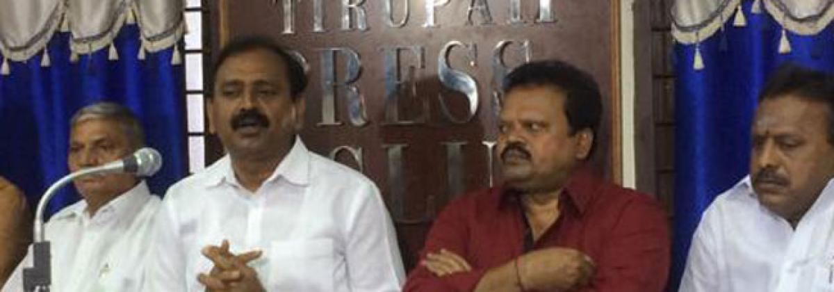 Relief works for photo-op: YSRCP