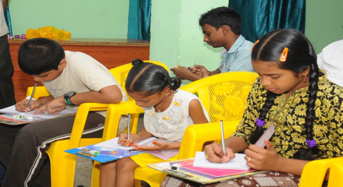 Calligraphy helps child excel in academics