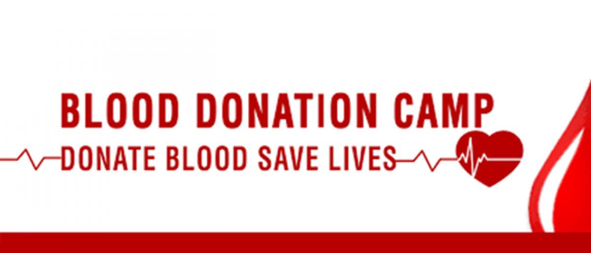 Mega blood donation camp inaugurated in Vijayawada
